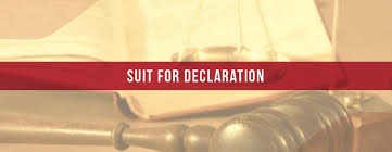 Suit for Declaration