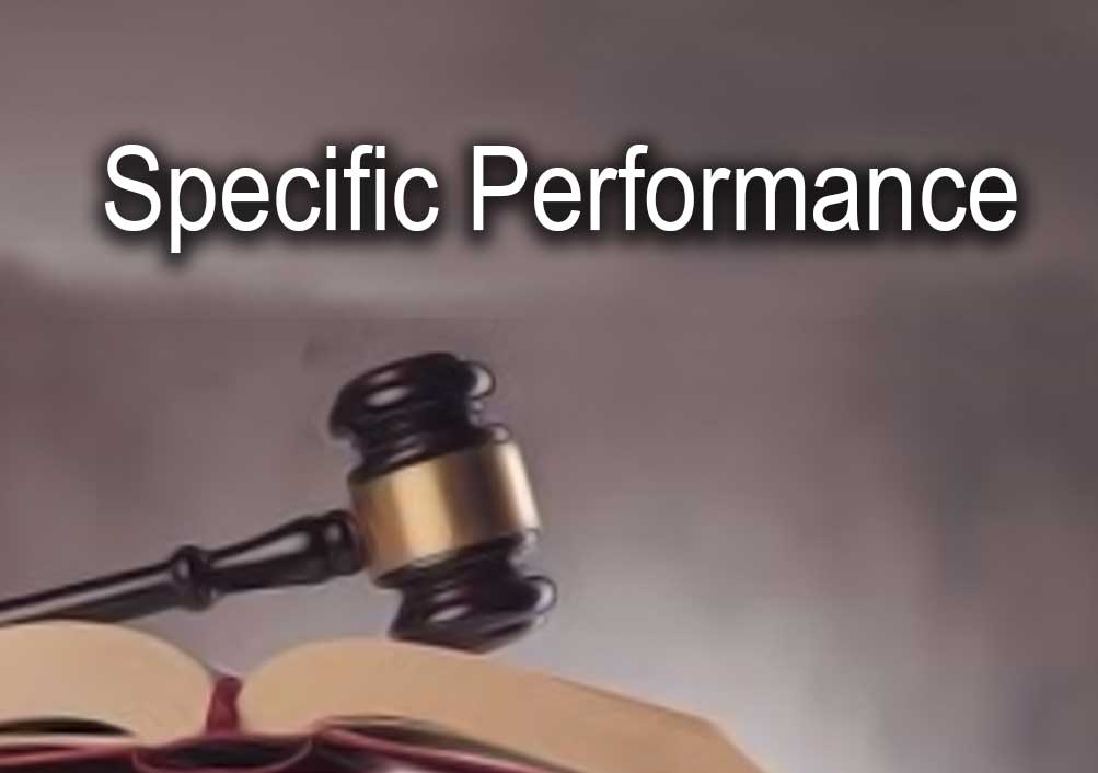 Suit for Specific Performance